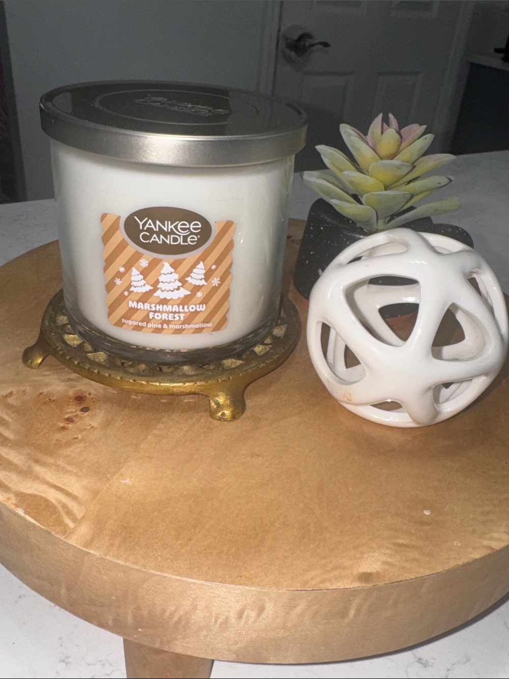 Yankee Candle Marshmallow Forest 3 Wick Jar Candle - 14.5 Oz
